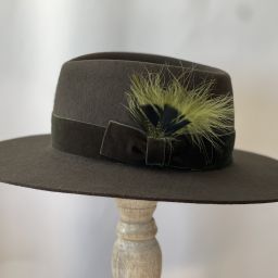 Olive Green Fedora